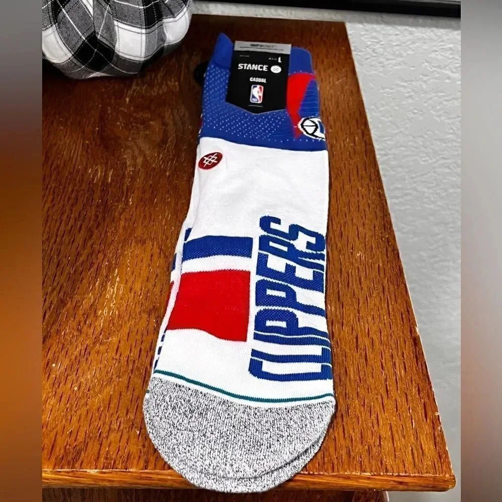 NWT STANCE NBA Clippers Casual Infiknit, Guaranteed for Life #35
